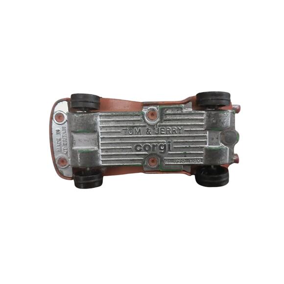 Vintage Corgi Mgm Tom And Jerry Diecast Car 38 Jerry Cannonball Racer - Picture 4 of 4